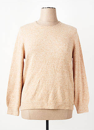 Pull stretch manches longues beige OLSEN femme
