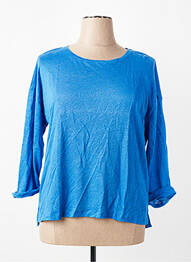 T-shirt manches 3/4 manches 3/4 bleu ESCORPION femme