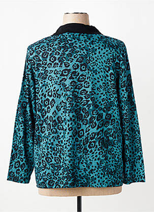 T-shirt manches longues manches longues vert CHRISTINE LAURE femme
