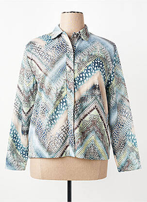 Chemisier coupe cintrée manches longues gris GRIFFON femme