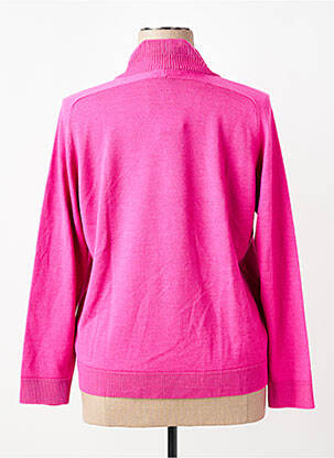 Pull col v manches longues rose ESCORPION femme