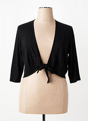 Boléro manches courtes noir OLSEN femme