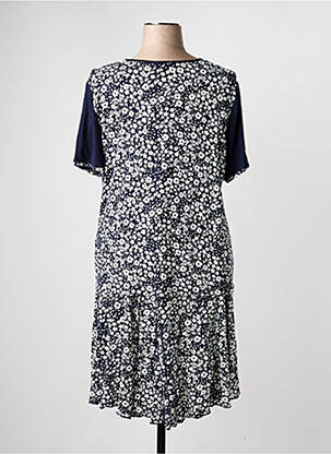 Ensemble jupe coupe cintrée bleu GUY DUBOUIS femme