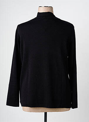 Pull coupe cintrée manches longues noir TELMAIL femme