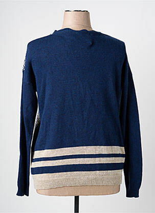 Gilet manches longues stretch bleu TERRE DE FÉES femme