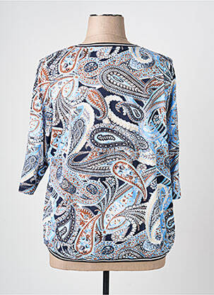 Top stretch manches 3/4 bleu OLSEN femme