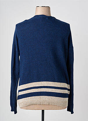 Gilet manches longues stretch bleu TERRE DE FÉES femme