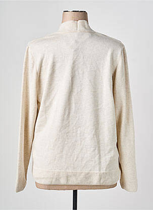 Gilet manches longues stretch beige OLSEN femme