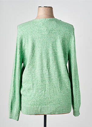 Gilet manches longues stretch vert OLSEN femme