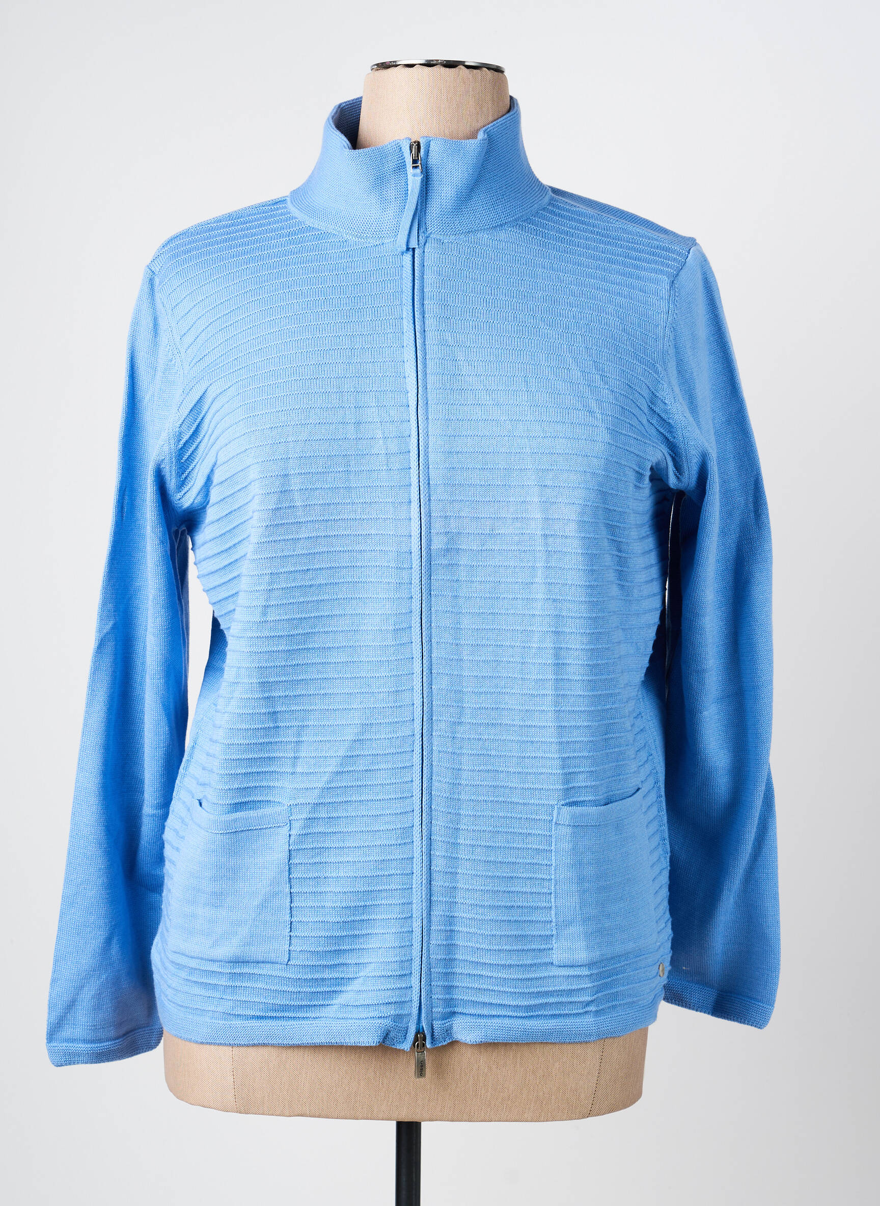 Veste casual poches bleu OLSEN femme
