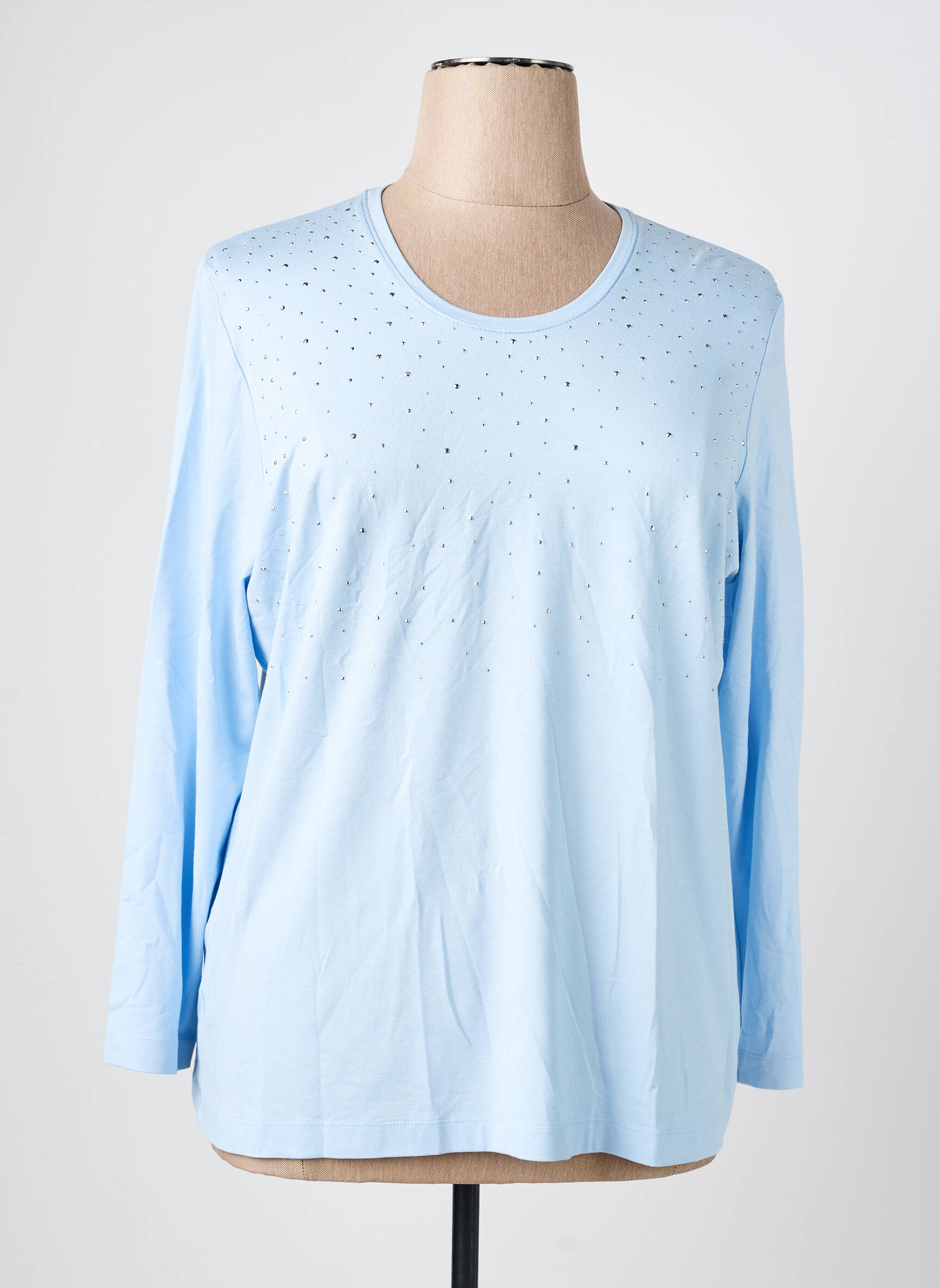 T-shirt manches longues manches longues bleu RABE femme