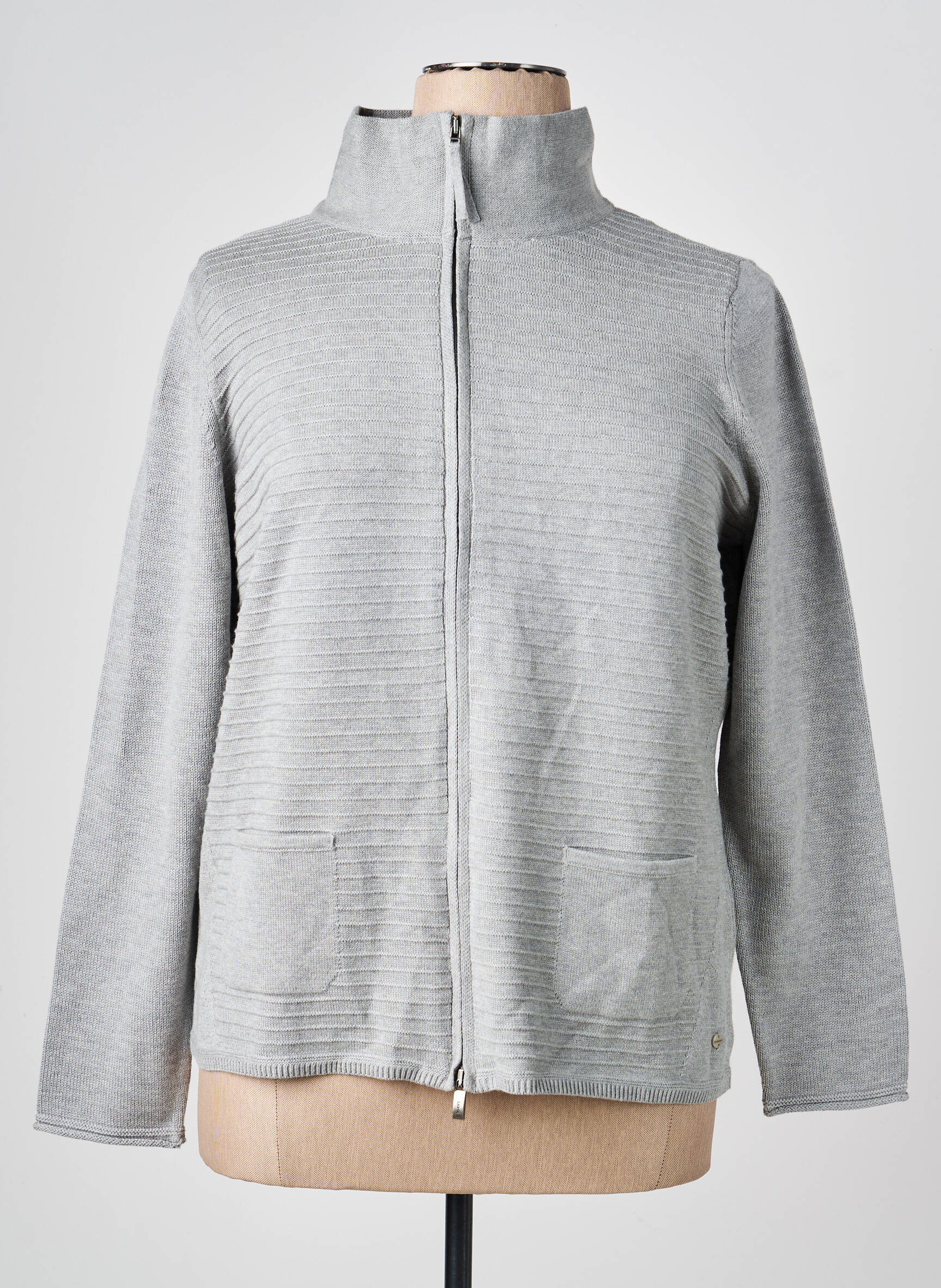 Veste casual poches gris OLSEN femme