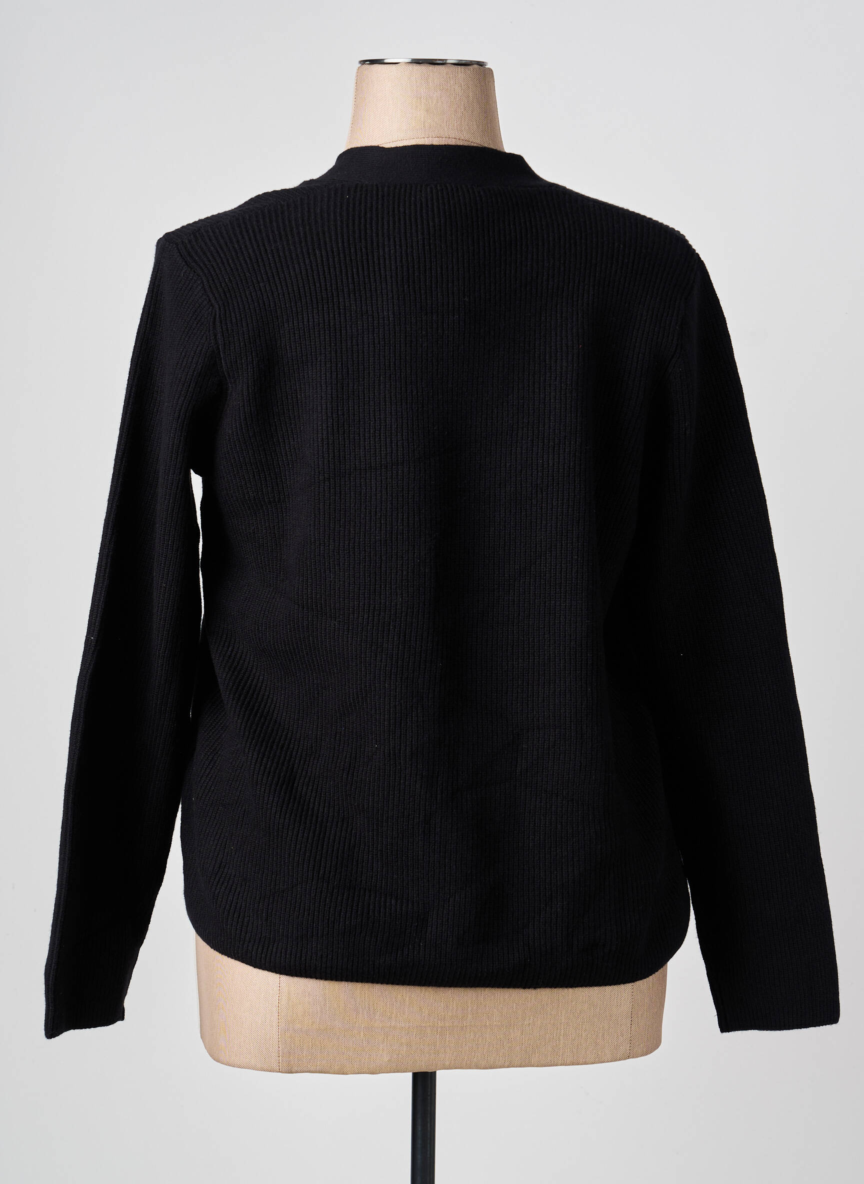 Gilet manches longues stretch noir RABE femme