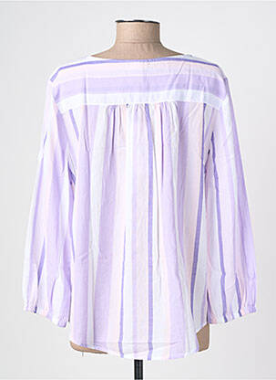 Chemisier coupe droite manches longues violet STREET ONE femme