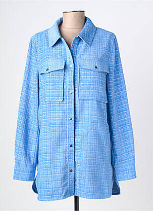 Veste casual coupe droite bleu STREET ONE femme