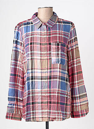 Chemisier coupe droite manches longues rose STREET ONE femme