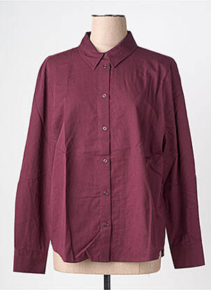 Chemisier coupe droite manches longues violet STREET ONE femme