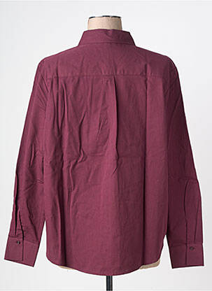 Chemisier coupe droite manches longues violet STREET ONE femme