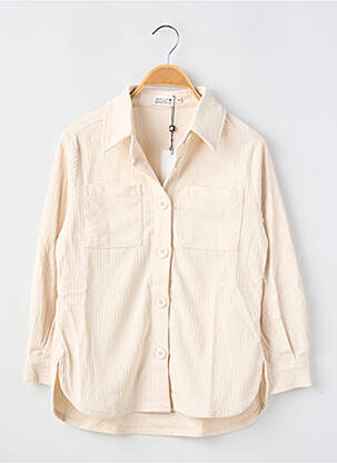 Chemisier manches longues manches longues beige MOLLY BRACKEN fille