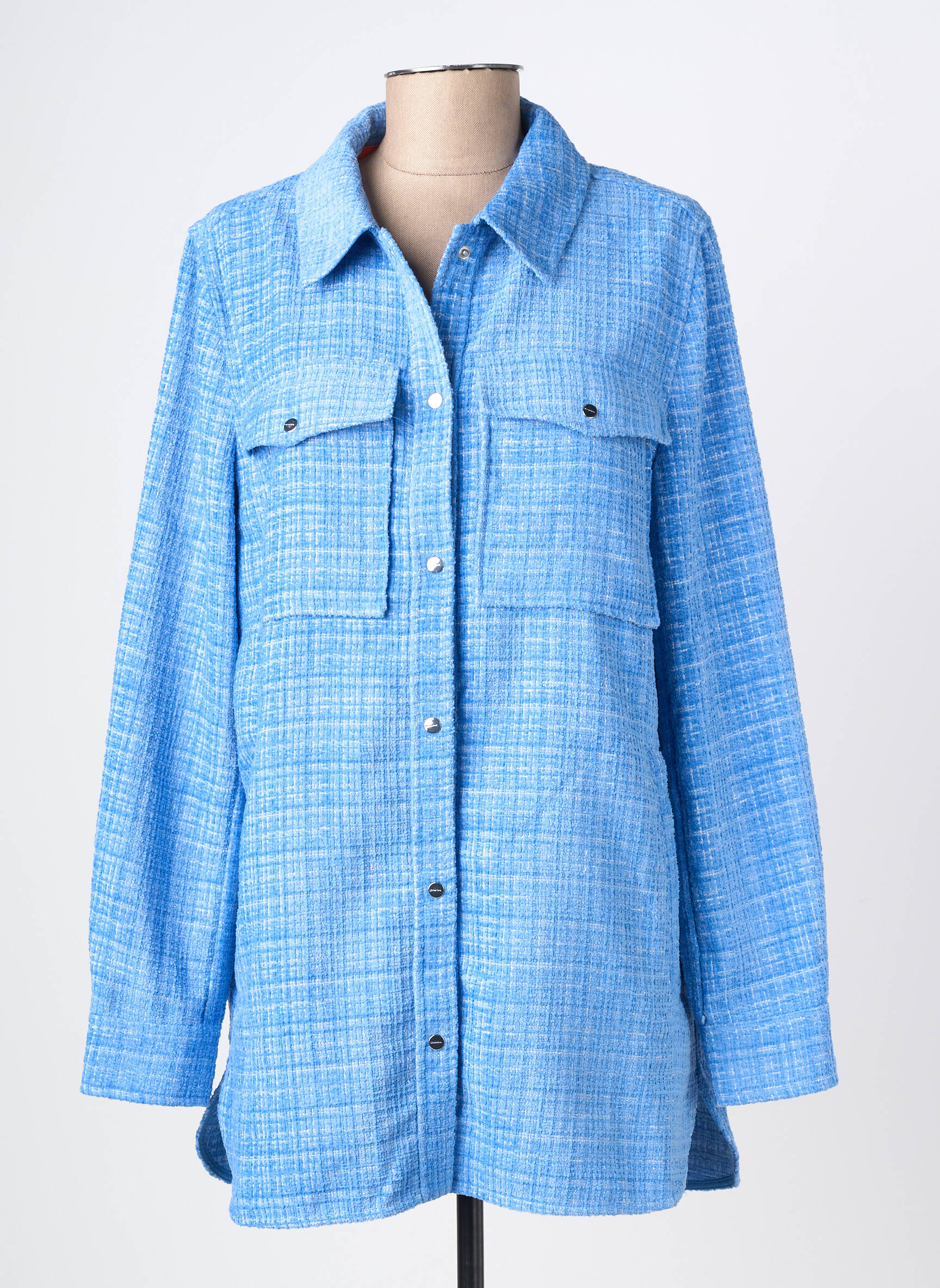 Veste casual coupe droite bleu STREET ONE femme