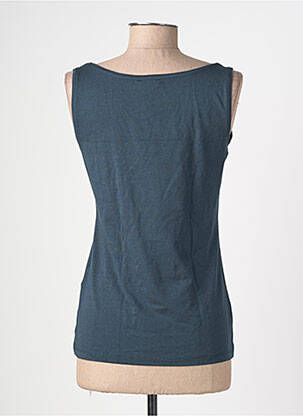 Débardeur stretch sans manche bleu STREET ONE femme