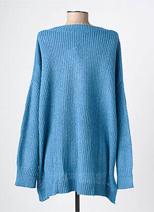 Pull coupe droite manches longues bleu LES TROPEZIENNES PAR M.BELARBI femme