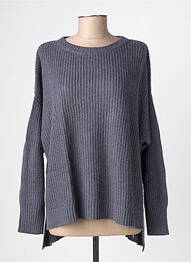 Pull col rond manches longues gris LES TROPEZIENNES PAR M.BELARBI femme