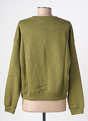 Sweat-shirt manches longues manches longues vert GEISHA femme