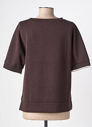 Top manches courtes manches courtes marron STREET ONE femme