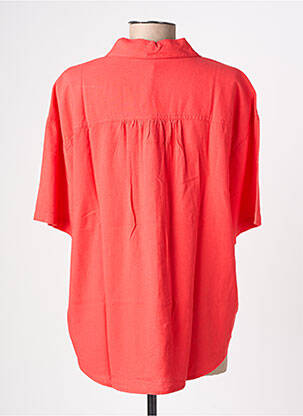 Chemisier manches courtes manches courtes rouge GARCIA femme