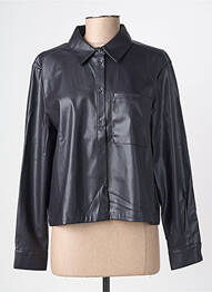 Chemisier coupe droite manches longues noir STREET ONE femme