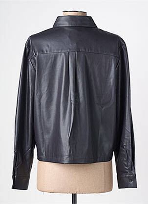 Chemisier coupe droite manches longues noir STREET ONE femme