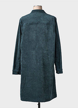 Robe mi-longue manches longues manches longues vert STREET ONE femme