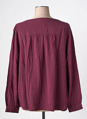 Chemisier coupe fluide manches longues violet STREET ONE femme