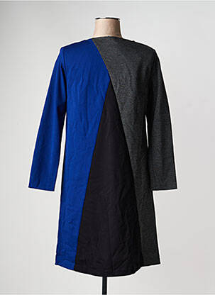 Robe courte manches 3/4 manches 3/4 gris PAUPORTÉ femme