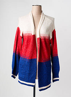 Gilet manches longues stretch rose OLSEN femme
