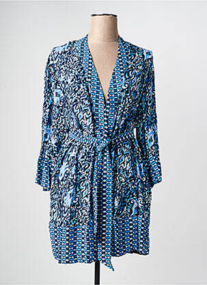 Veste kimono manches longues bleu OLSEN femme