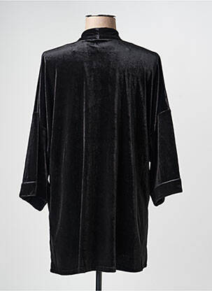 Veste kimono col v noir OLSEN femme