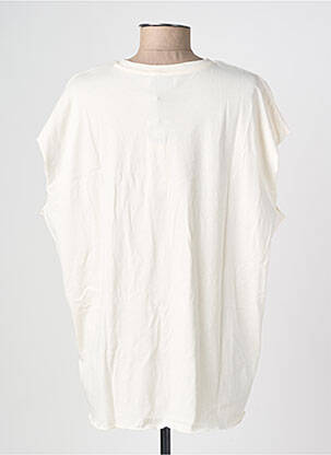 T-shirt stretch manches courtes beige LE TEMPS DES CERISES fille