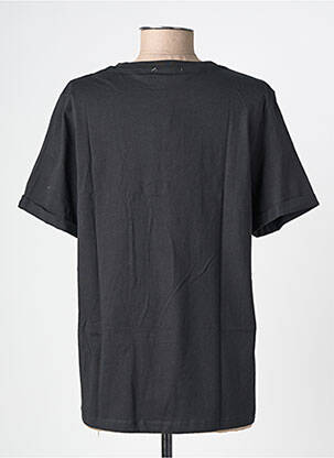 T-shirt sérigraphie manches courtes noir GARCIA femme