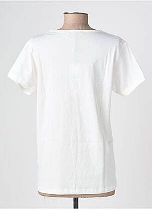 T-shirt coupe cintrée manches courtes blanc LE TEMPS DES CERISES fille