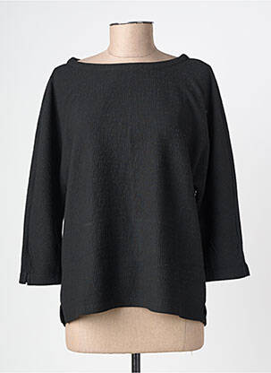 Top stretch manches longues noir STREET ONE femme