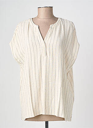 Top manches courtes manches courtes beige SOYACONCEPT femme