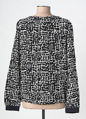 Top imprimé fantaisie manches longues noir STREET ONE femme