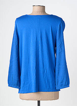 Chemisier coupe cintrée manches longues bleu STREET ONE femme