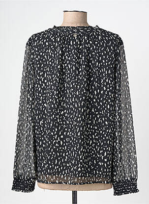 Blouse imprimé fantaisie manches longues noir STREET ONE femme