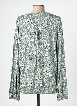 Blouse manches longues manches longues vert SOYACONCEPT femme