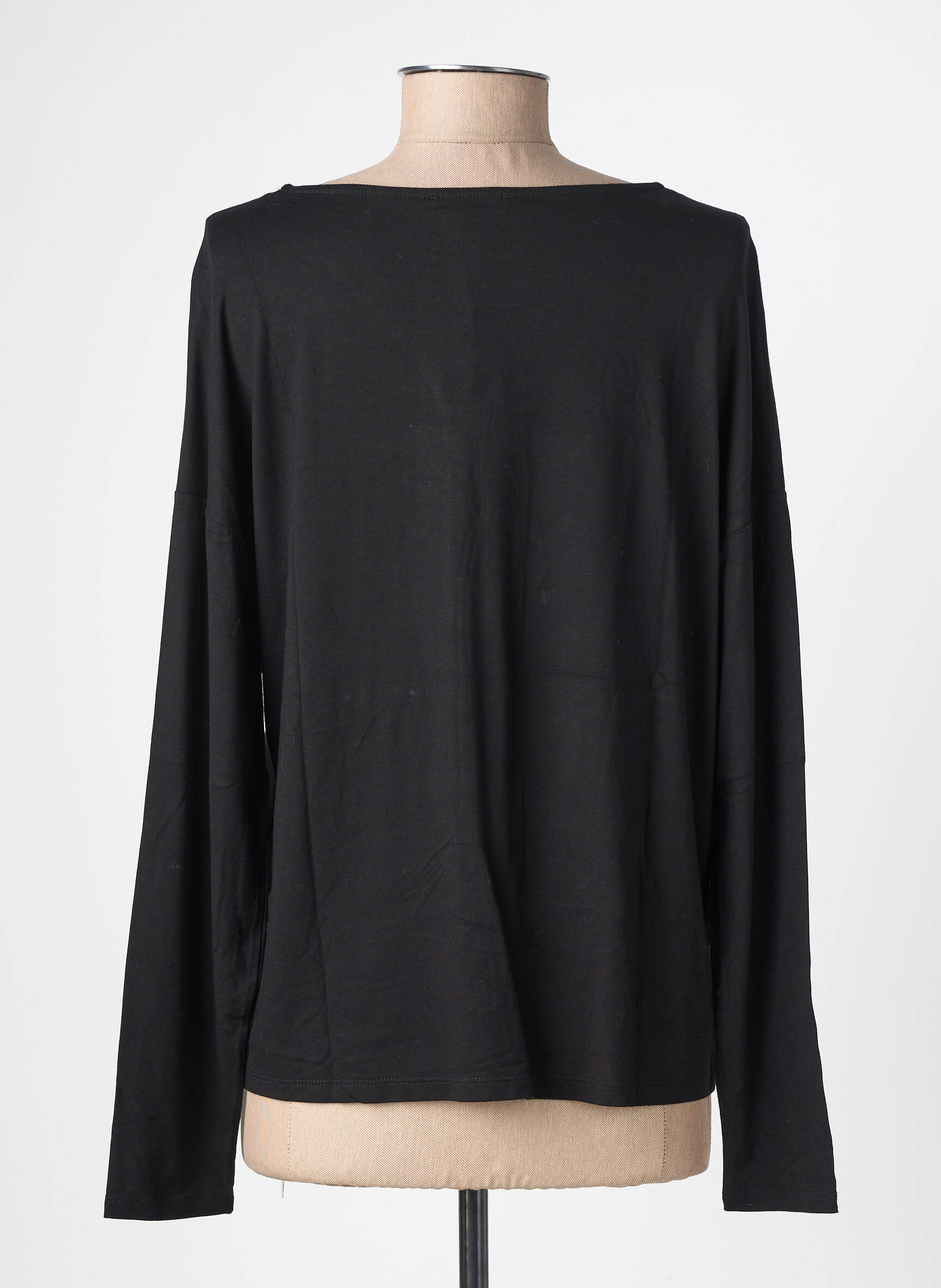Top stretch manches longues noir STREET ONE femme