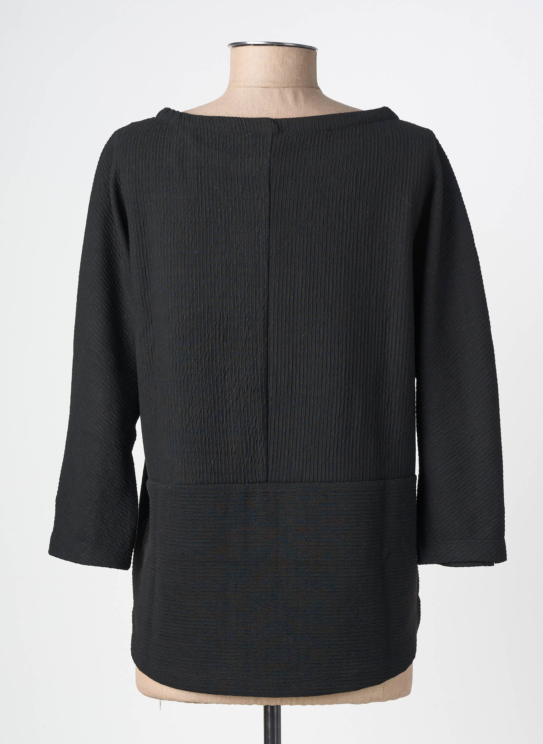 Top stretch manches longues noir STREET ONE femme