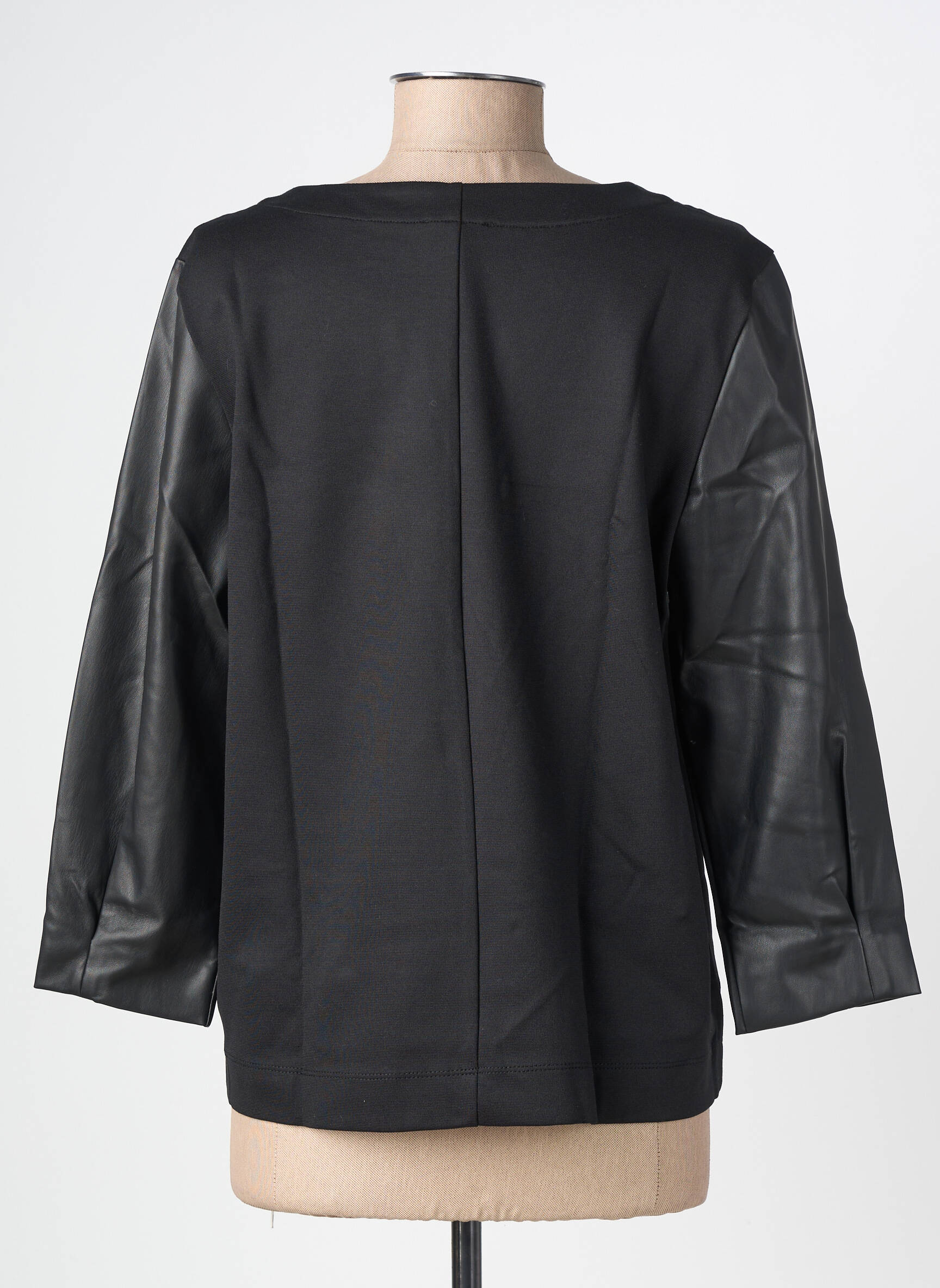 Top stretch manches longues noir STREET ONE femme